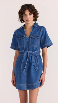 Staple the Label | Brooks Denim Mini Dress
