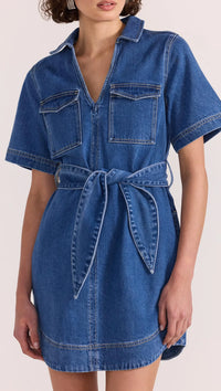 Staple the Label | Brooks Denim Mini Dress