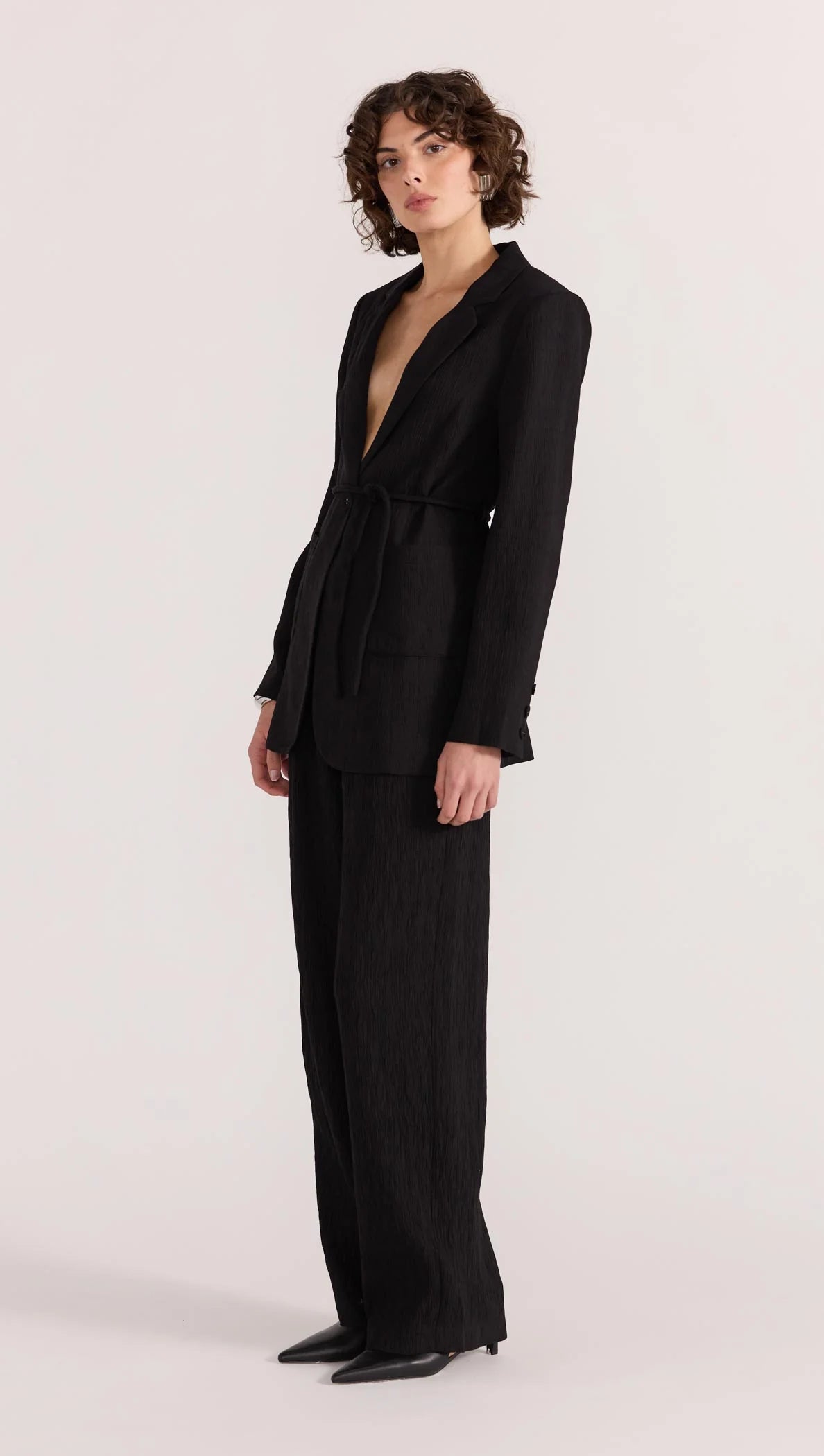 Staple the Label | Emory Tie Waist Blazer