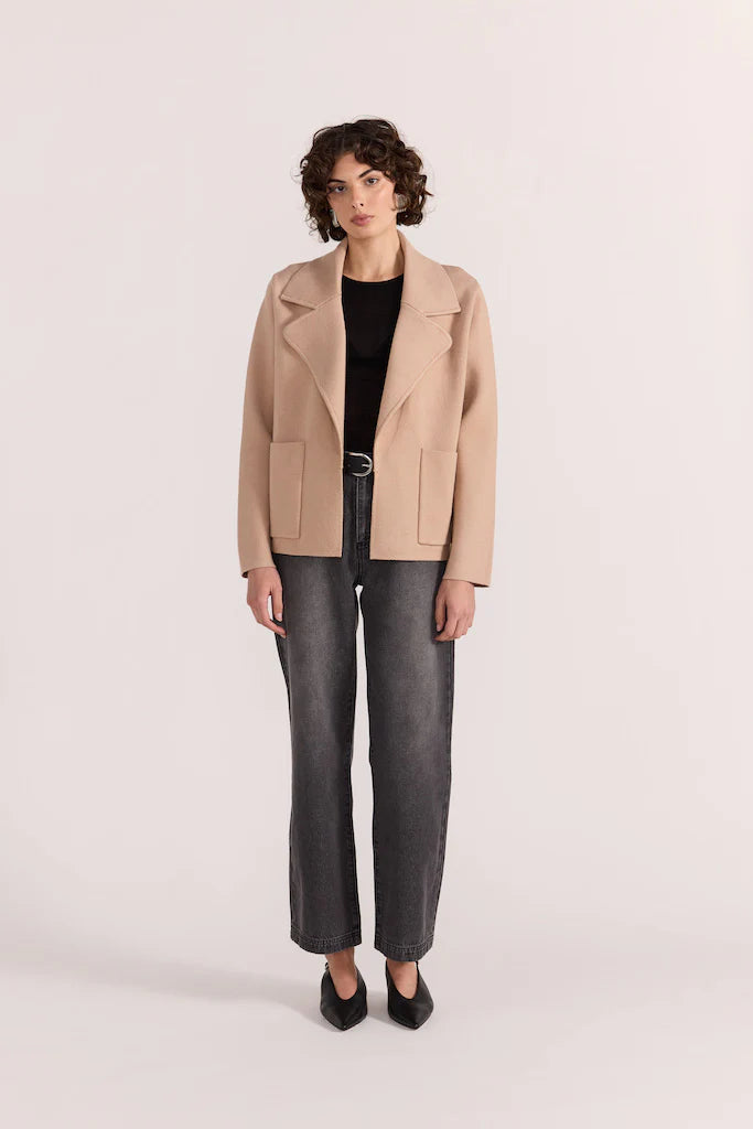 Staple the Label | Aiden Crop Coatigan