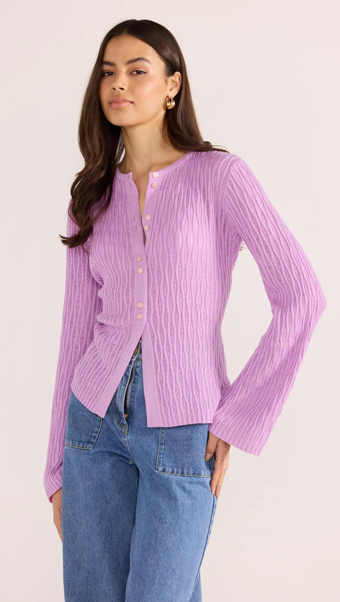 MINKPINK | Johnna Button Knit Top