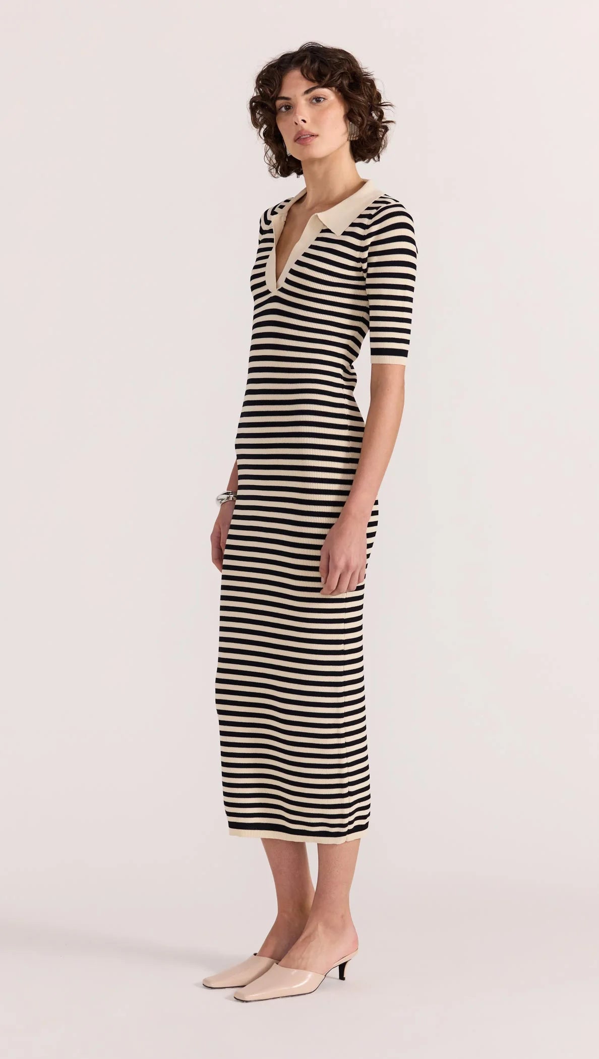 Staple the Label | Lana Stripe Knit Dress