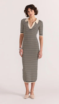 Staple the Label | Lana Stripe Knit Dress