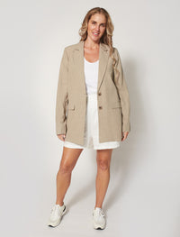 Stella + Gemma Natalia Blazer | Stone