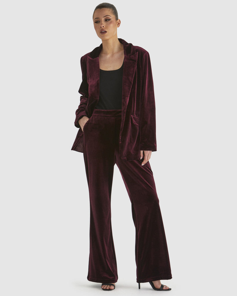 Fate + Becker | Mustang Sally Velvet Pant