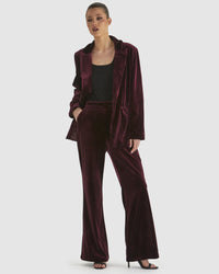 Fate + Becker | Mustang Sally Velvet Pant