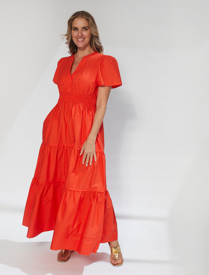 Stella + Gemma Vittoria Dress | Tomato