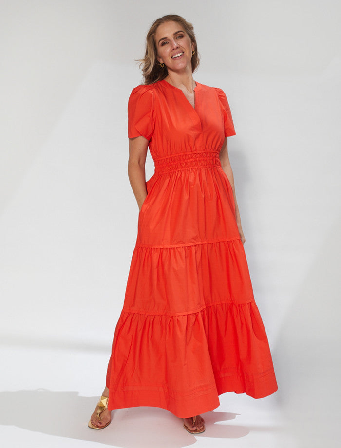 Stella + Gemma Vittoria Dress | Tomato