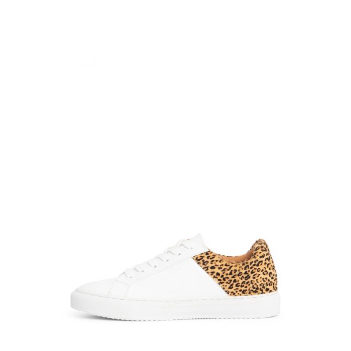 Nude Ariana Sneaker | White/Pony