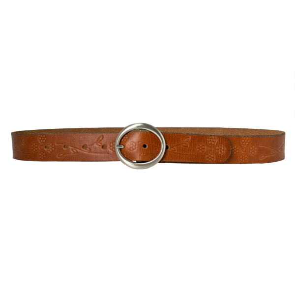 Loop Leather Co Picnic Point Belt | New Chestnut
