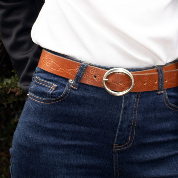 Loop Leather Co Picnic Point Belt | New Chestnut