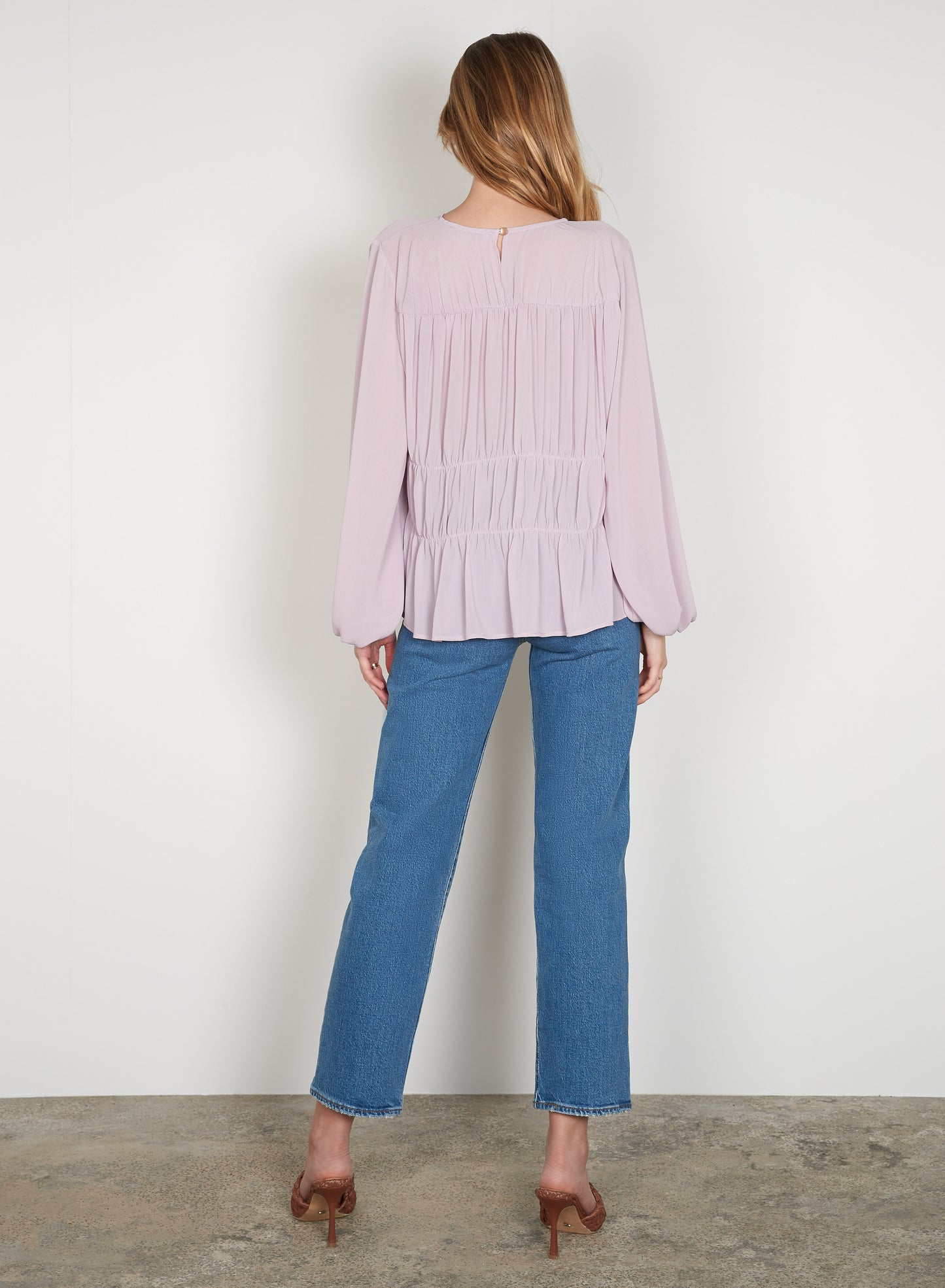 Esmaee Valerie Blouse | Lavender