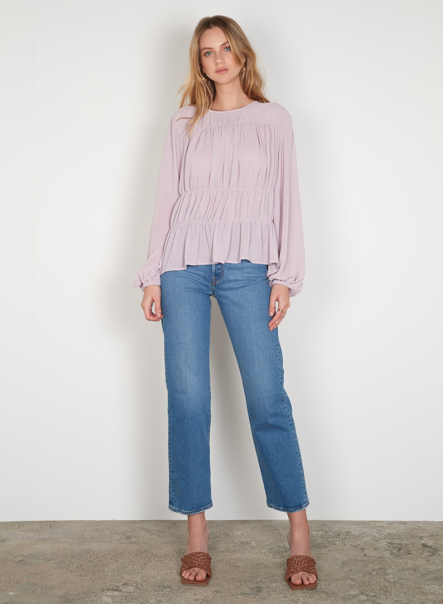 Esmaee Valerie Blouse | Lavender