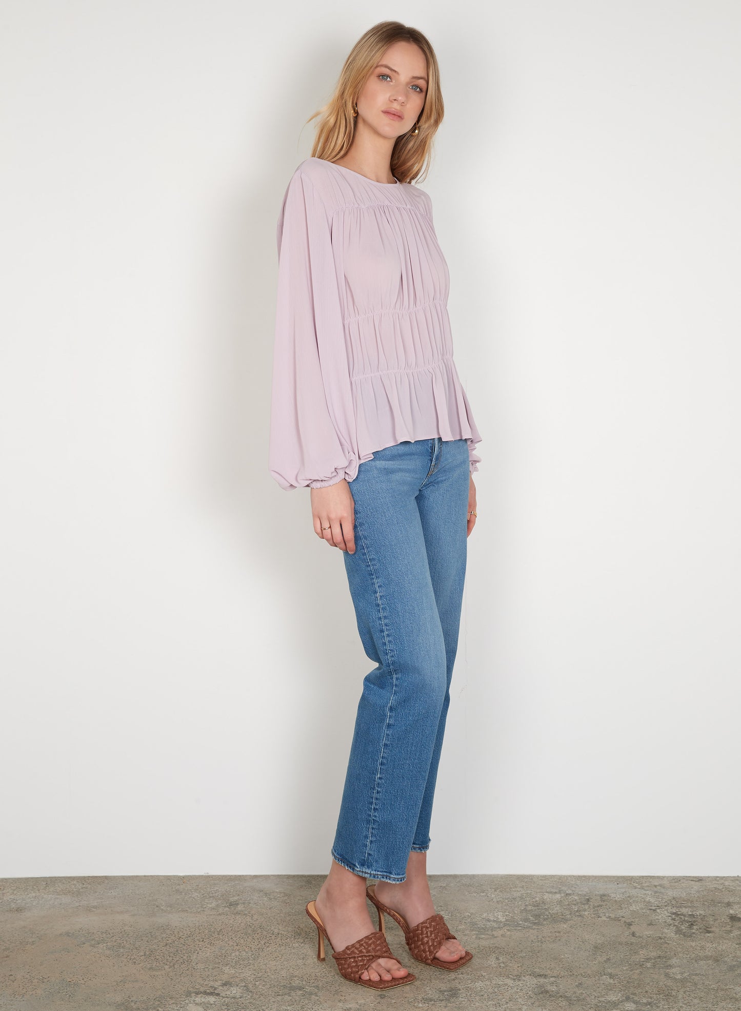 Esmaee Valerie Blouse | Lavender