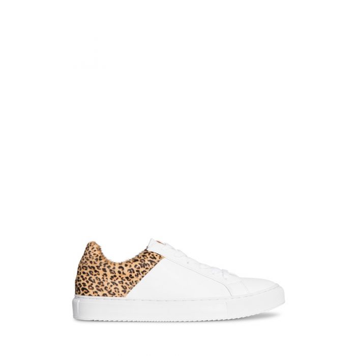 Nude Ariana Sneaker | White/Pony