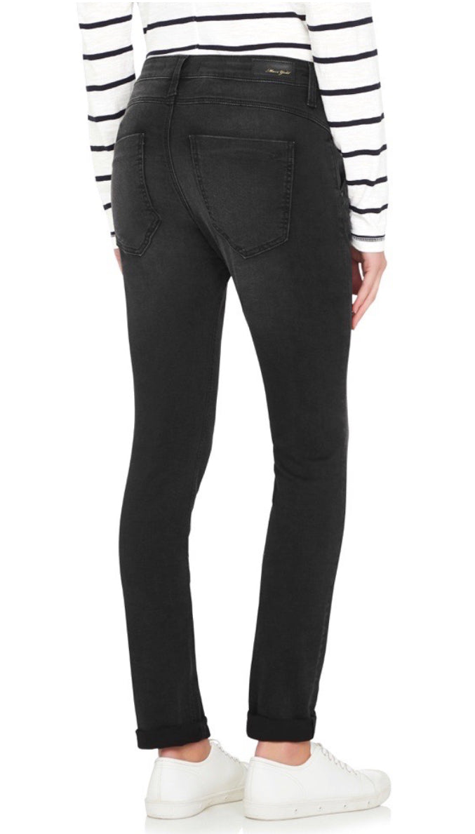Mavi Leona Boyfriend Jean - Dark Grey Gold