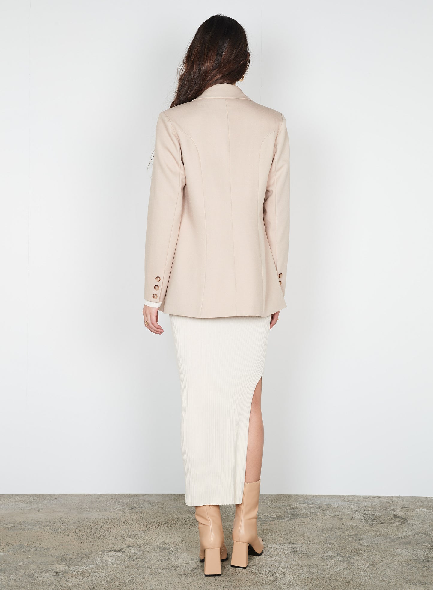 Esmaee Mavis Blazer | Walnut