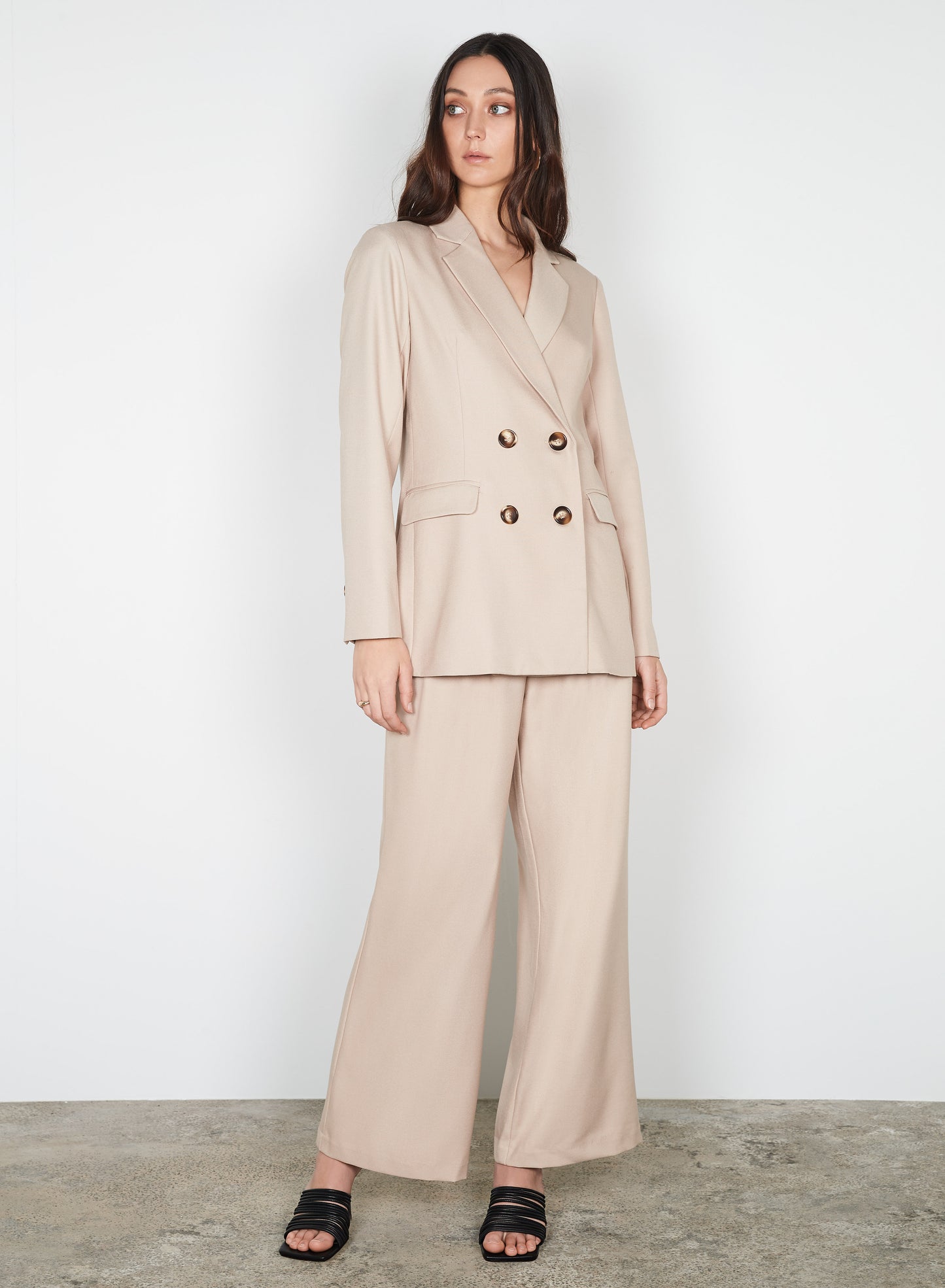 Esmaee Mavis Blazer | Walnut