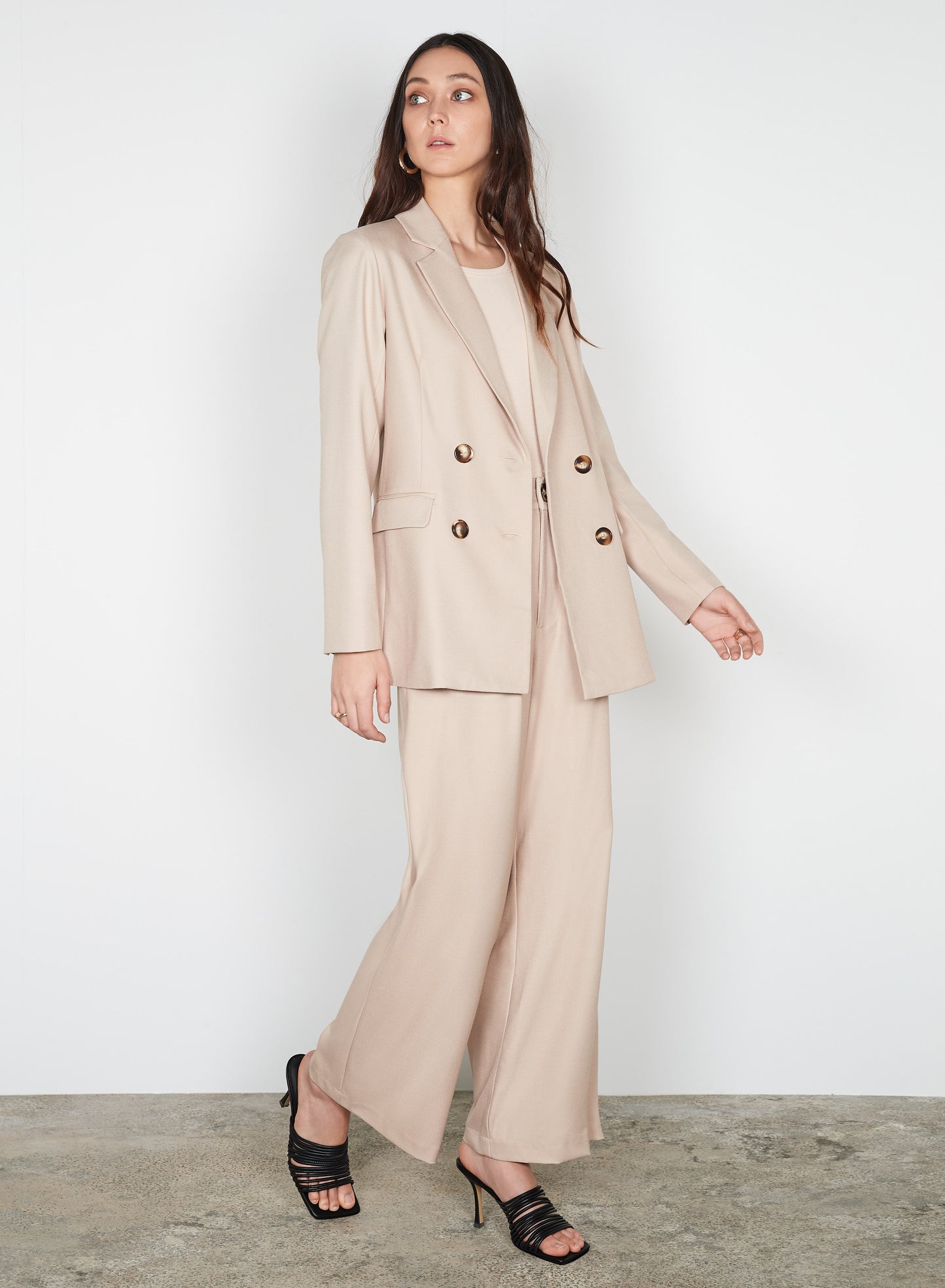 Esmaee Mavis Blazer | Walnut
