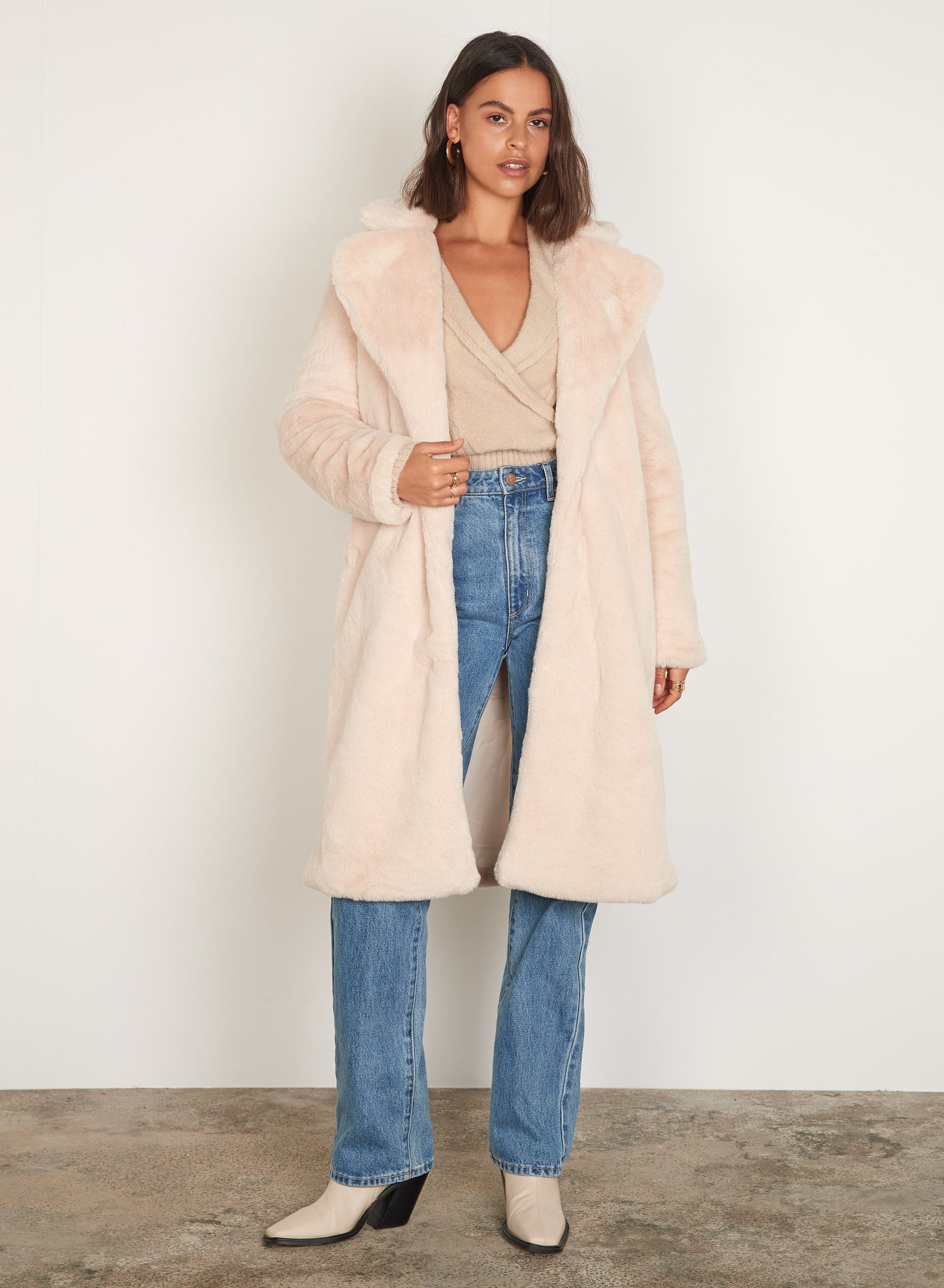 Esmaee Malena Coat | Cream