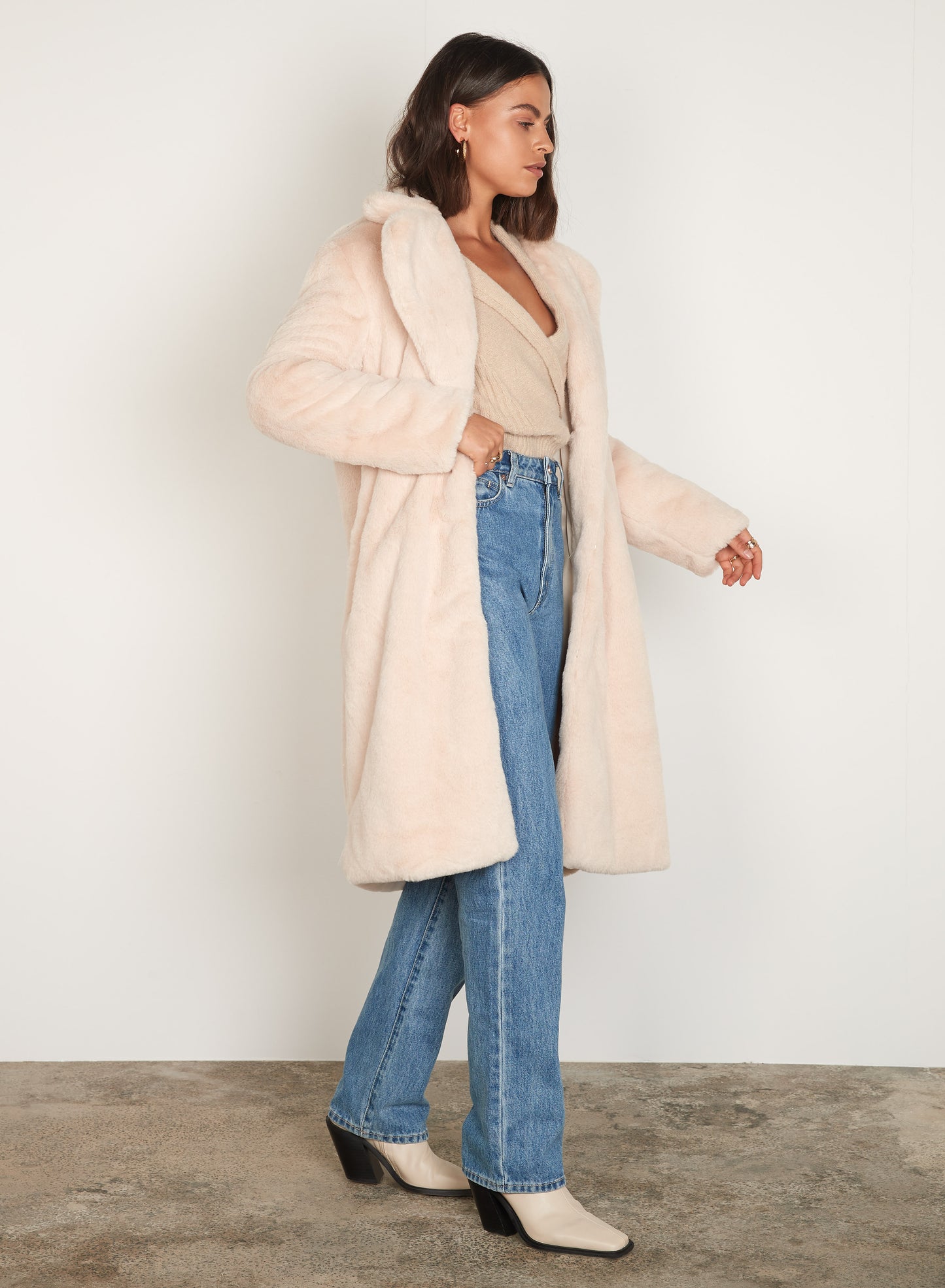 Esmaee Malena Coat | Cream