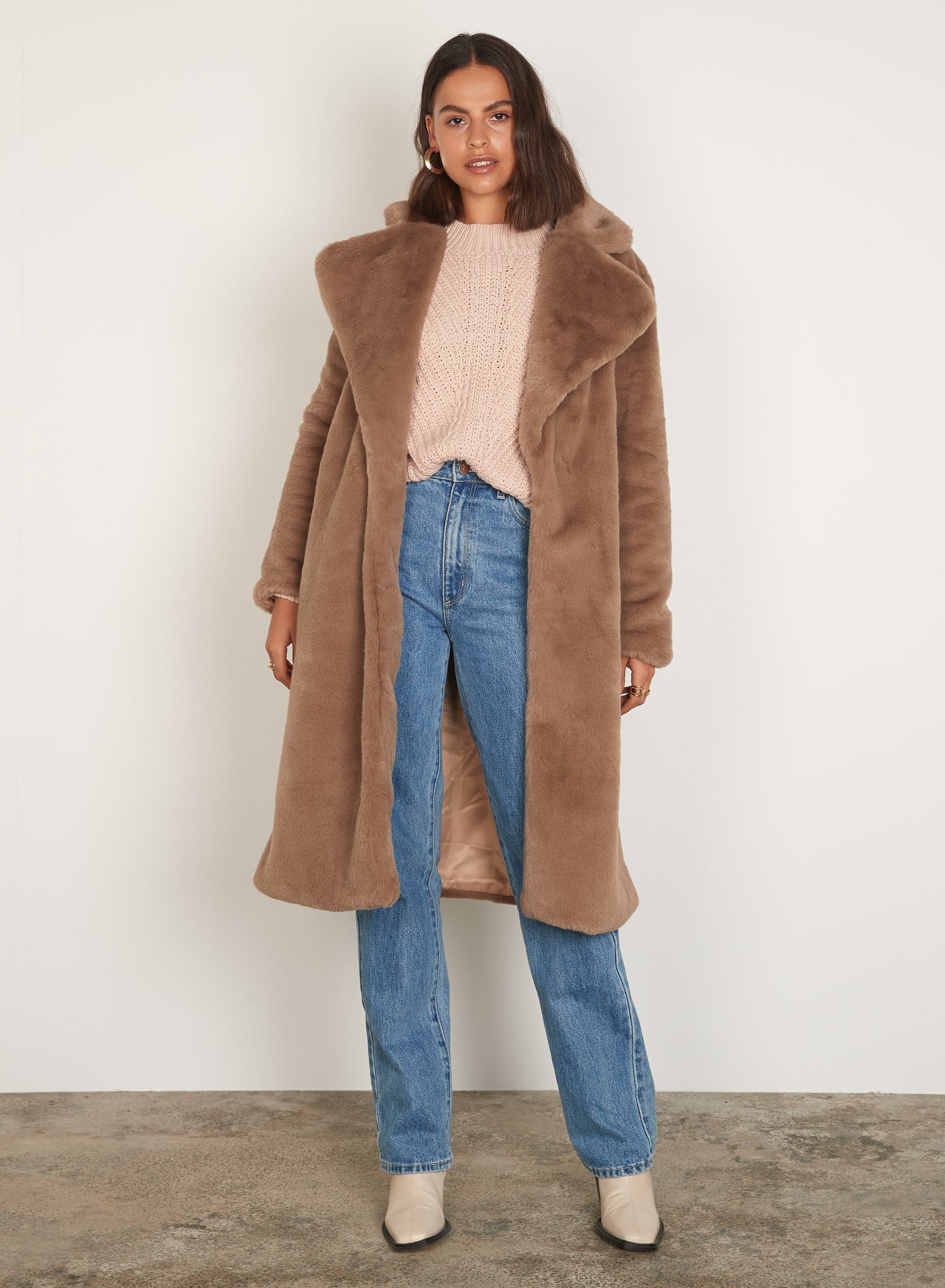 Esmaee Malena Coat | Taupe