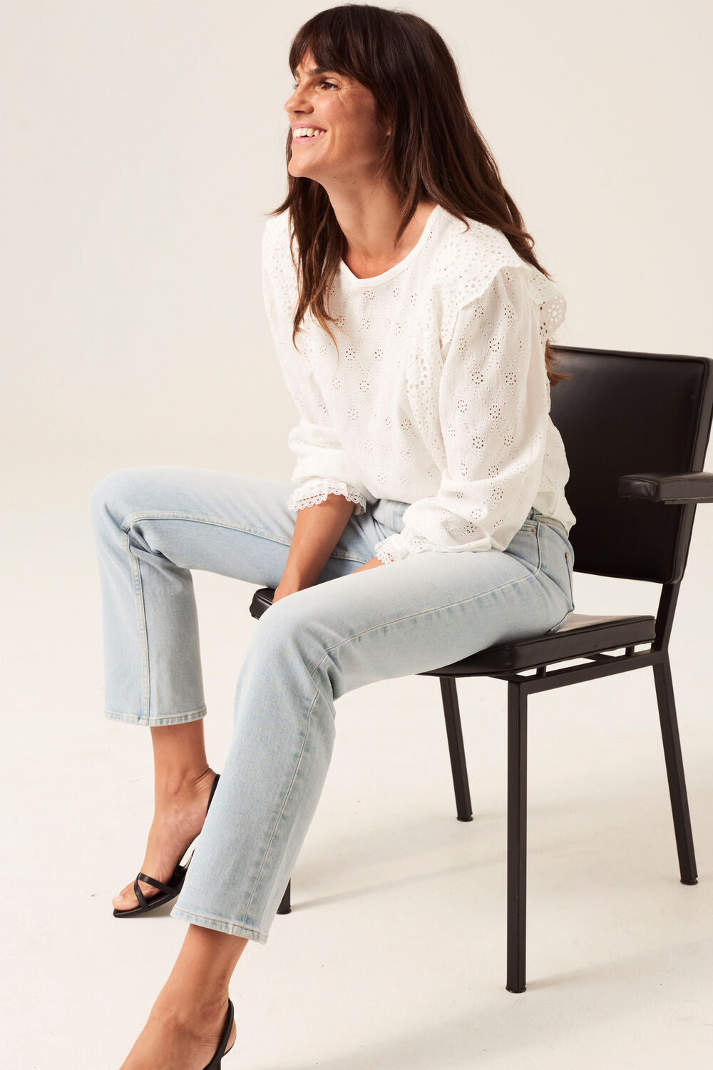 Garcia Luisa Straight Jeans | Bleach Blue