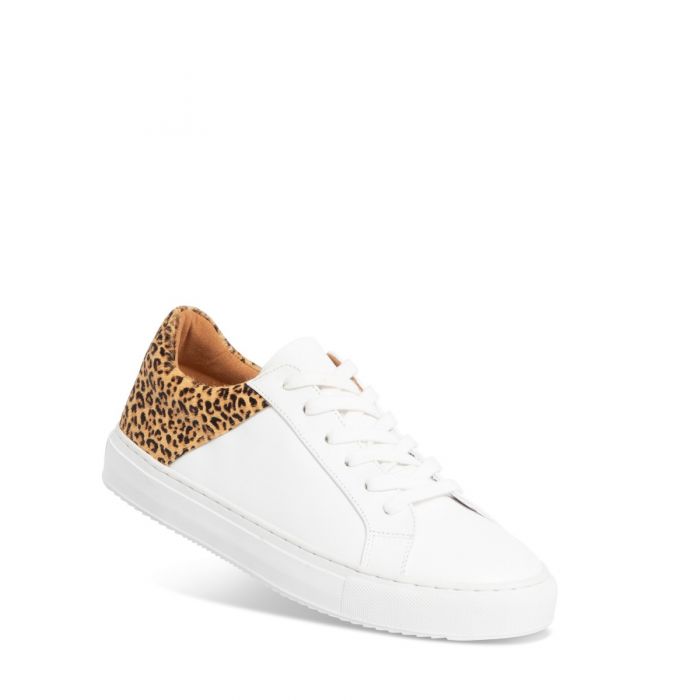 Nude Ariana Sneaker | White/Pony