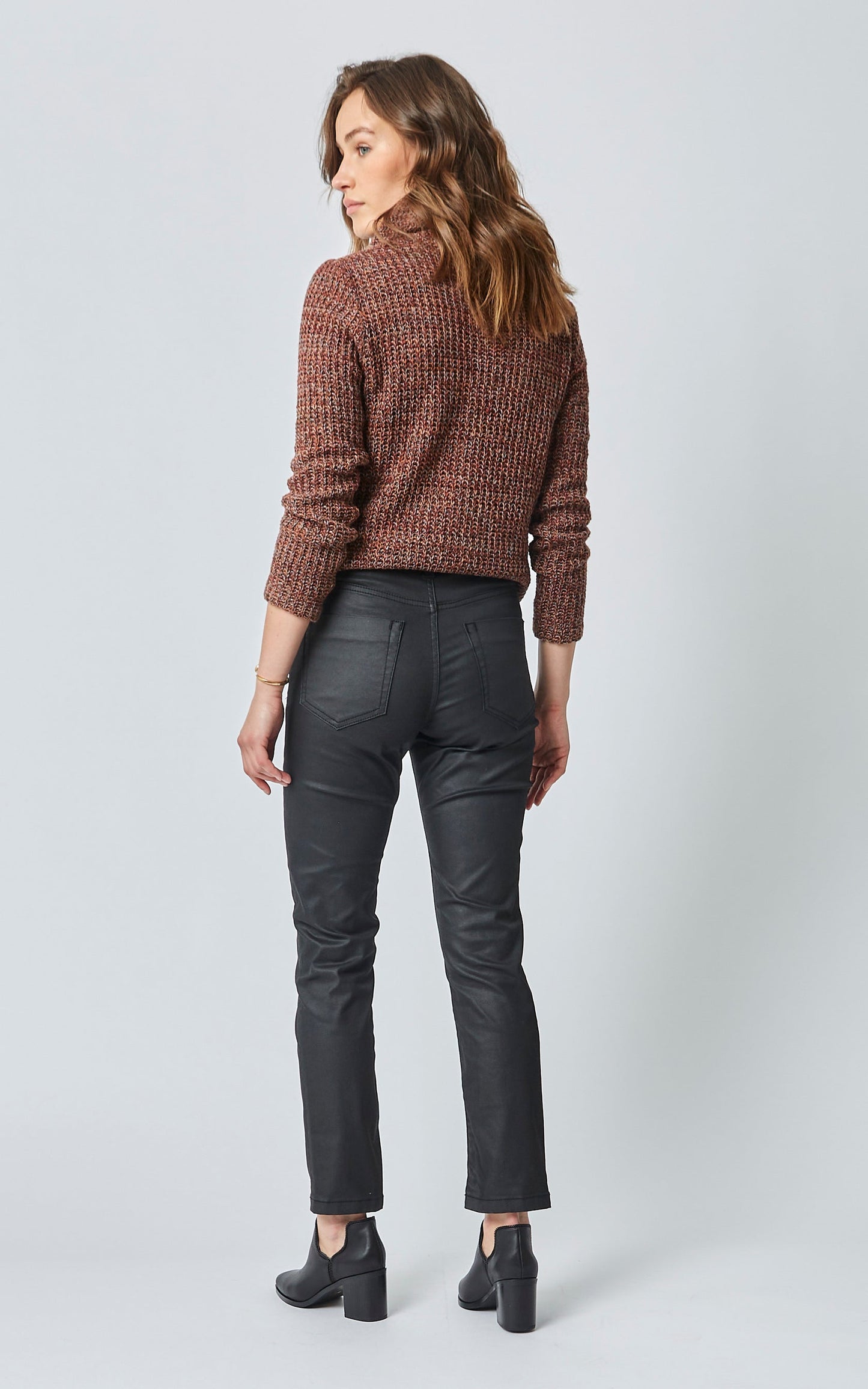 Dricoper Mika Straight Jeans | Coated Black