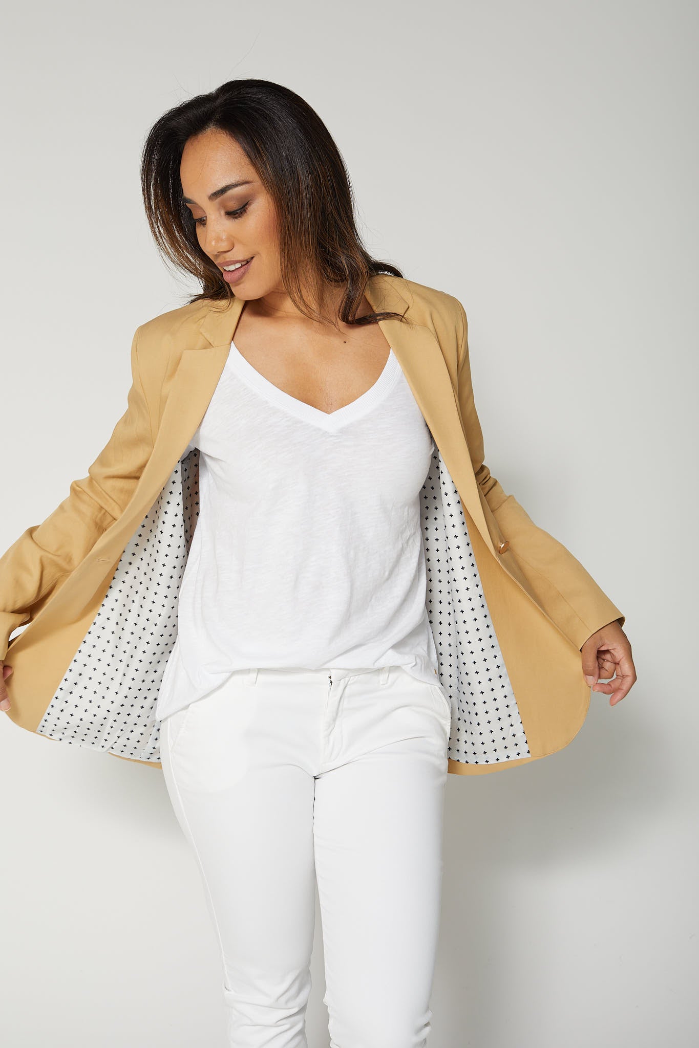 Stella + Gemma Brooke Blazer | Camel