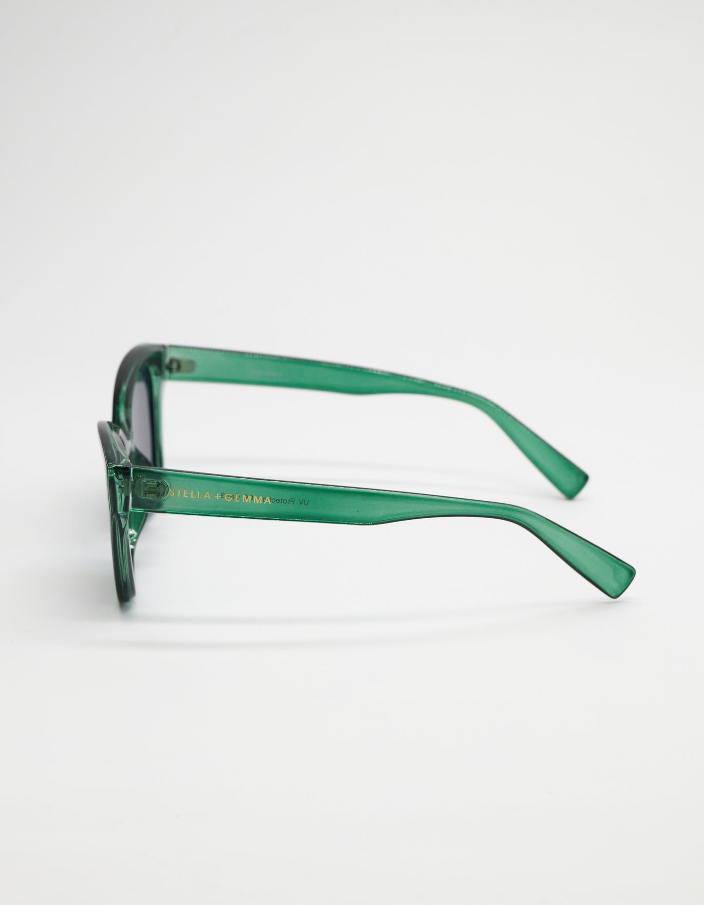 Stella + Gemma Miami Sunglasses | Trans Green