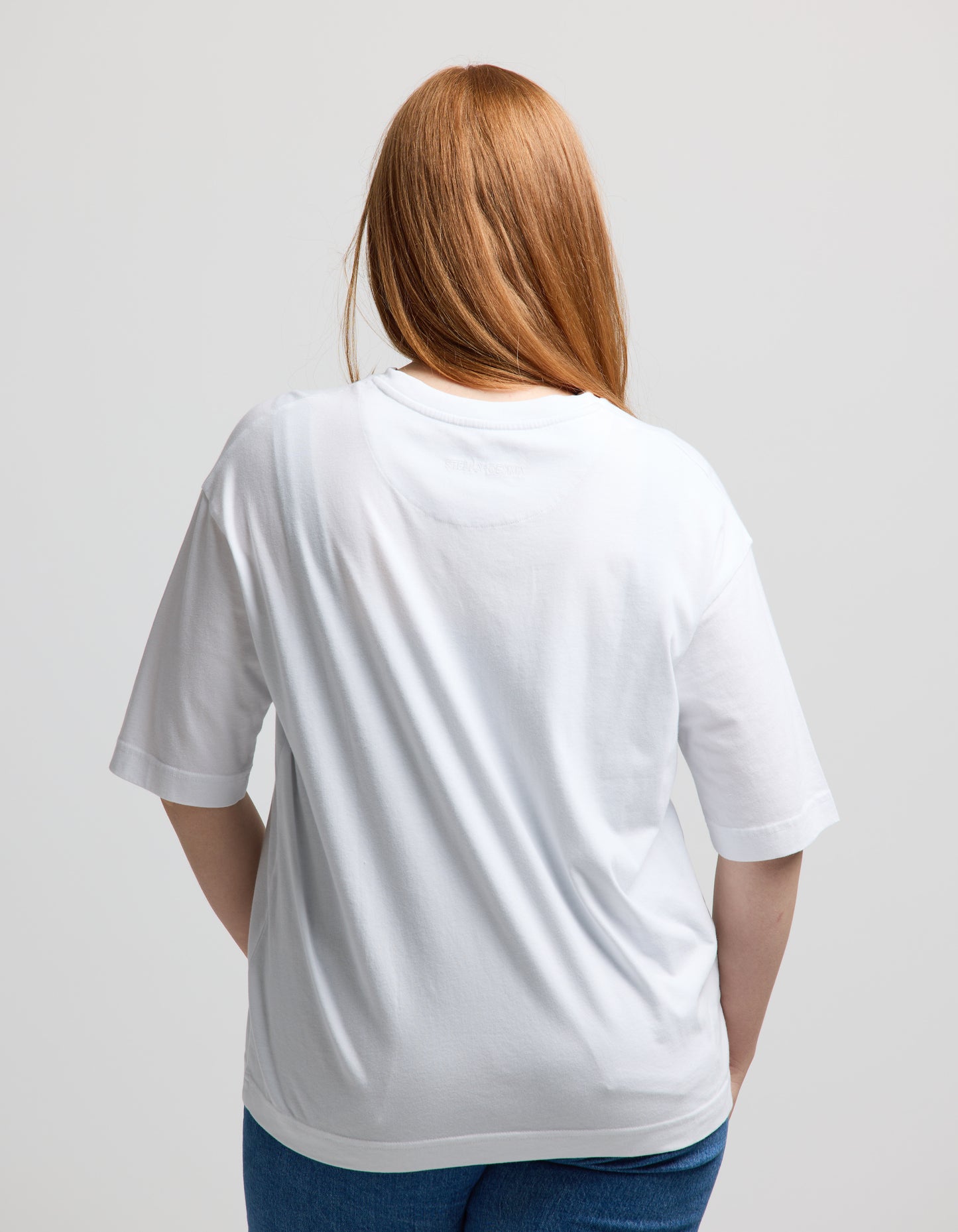 Stella + Gemma Porter Tee | White Vintage Logo