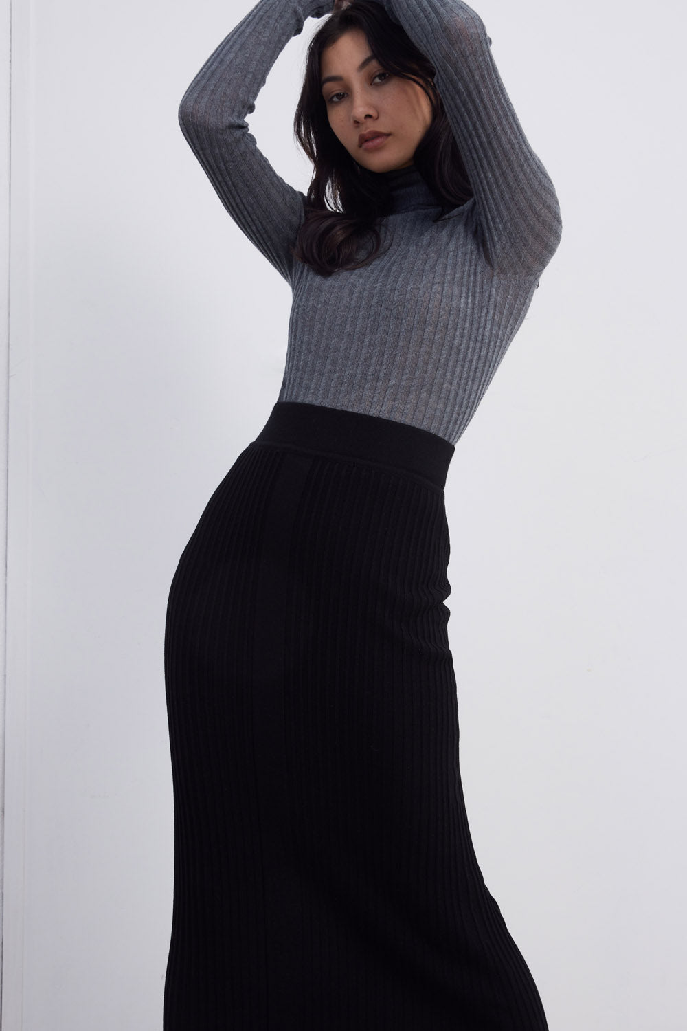 Standard Issue Illusion Skirt | Black/Gunmetal