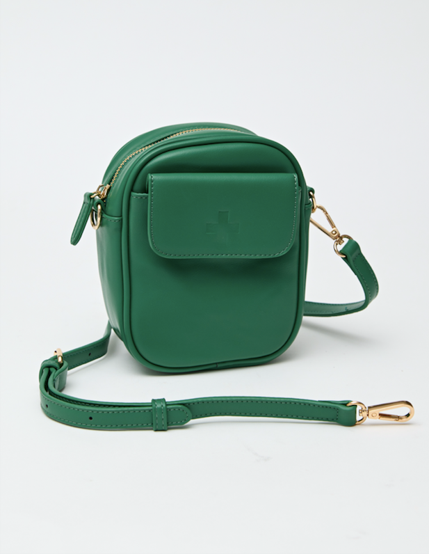 Stella + Gemma Perri Pouch | Emerald