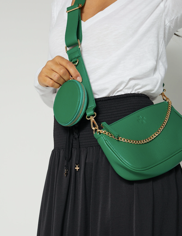 Stella + Gemma Preston Bag | Emerald