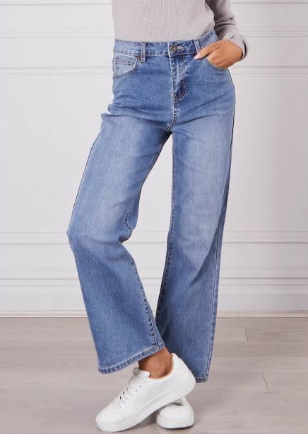 Monaco Demi Wide Leg | Light Blue