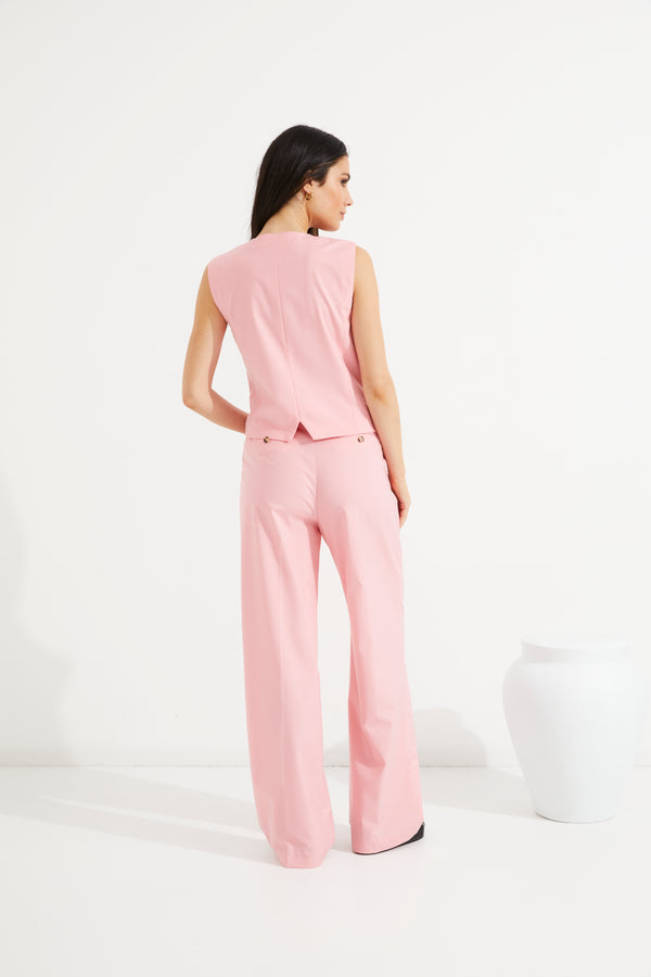 Tuesday Olympia Pant | Pink Suiting