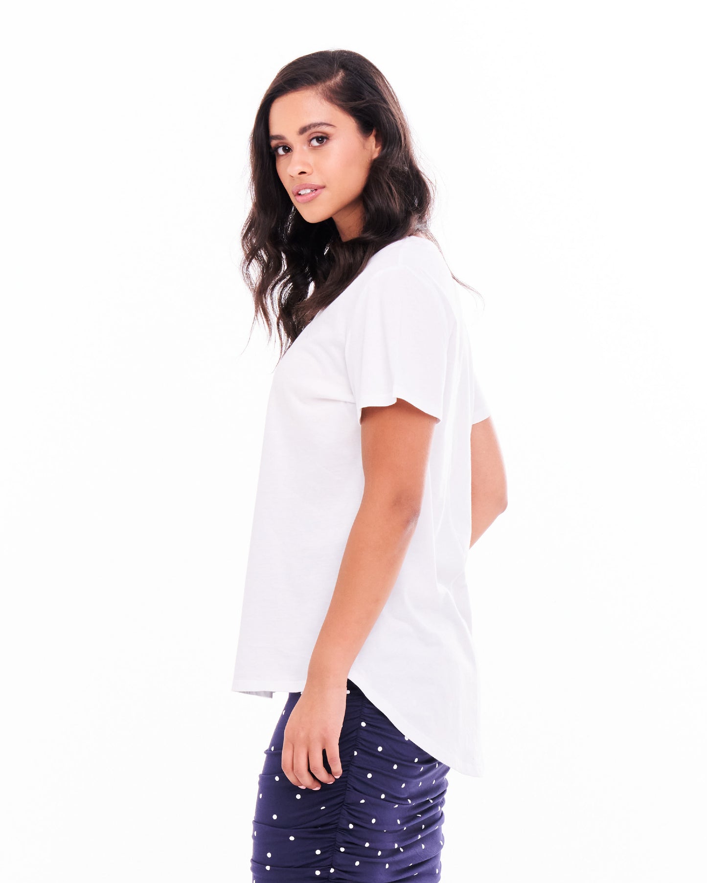 Betty Basics Ava Tee | White