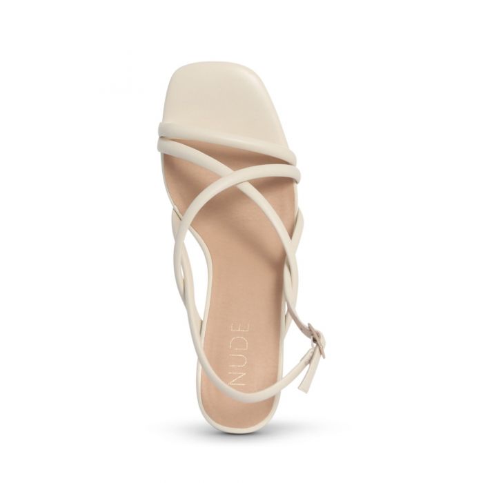 Nude Kylie Heel | Warm White
