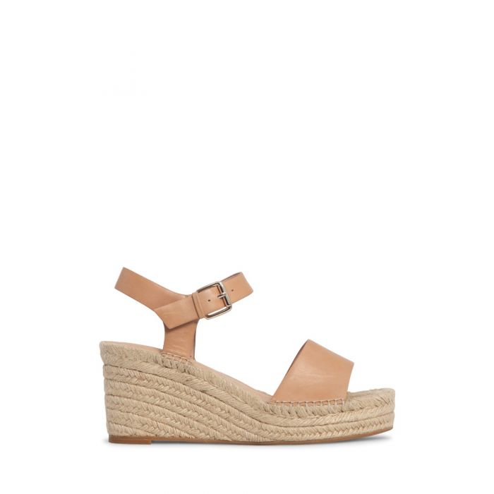 Nude Ophelia Wedge | Natural