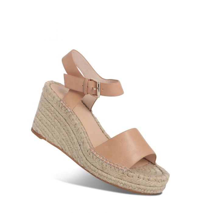 Nude Ophelia Wedge | Natural