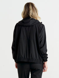 Betty Basics Wonder Windbreaker | Black