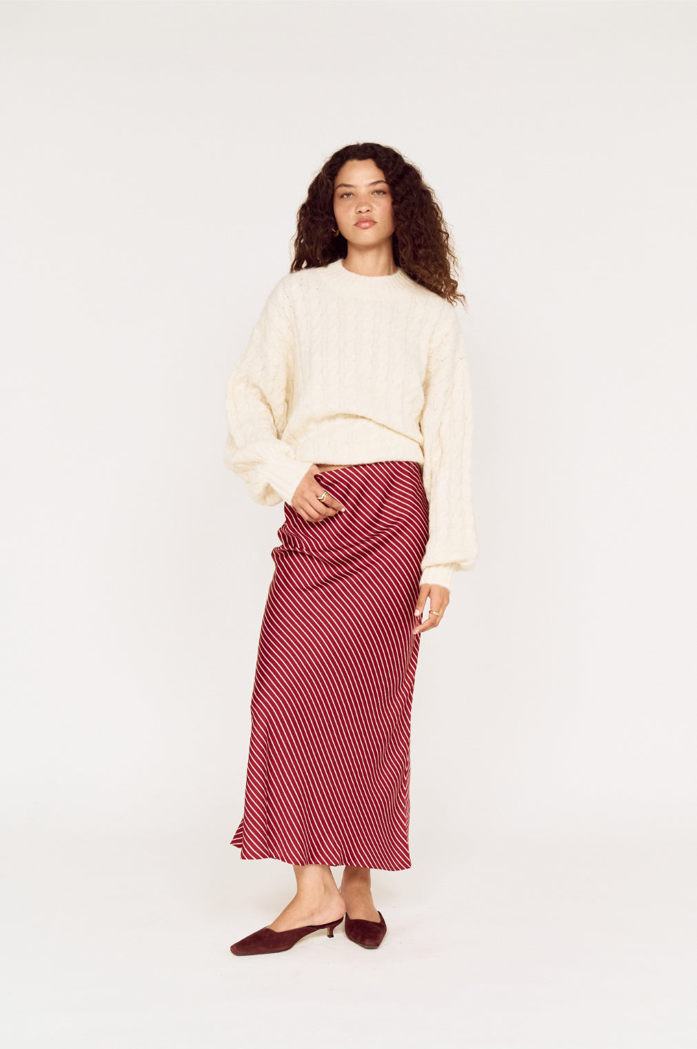 MINKPINK | Leni Bias Midi Skirt
