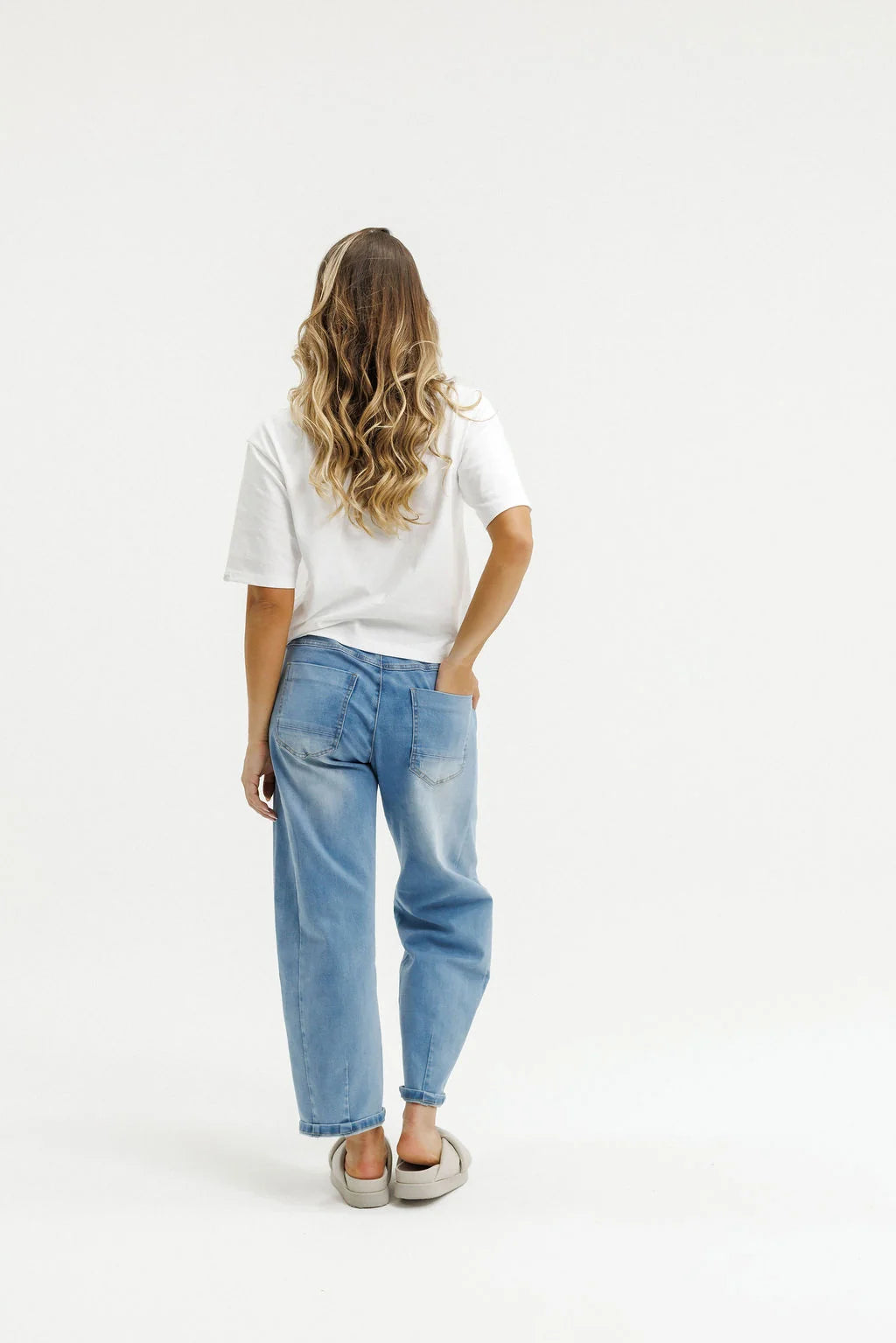 Homelee | Barrel Jeans