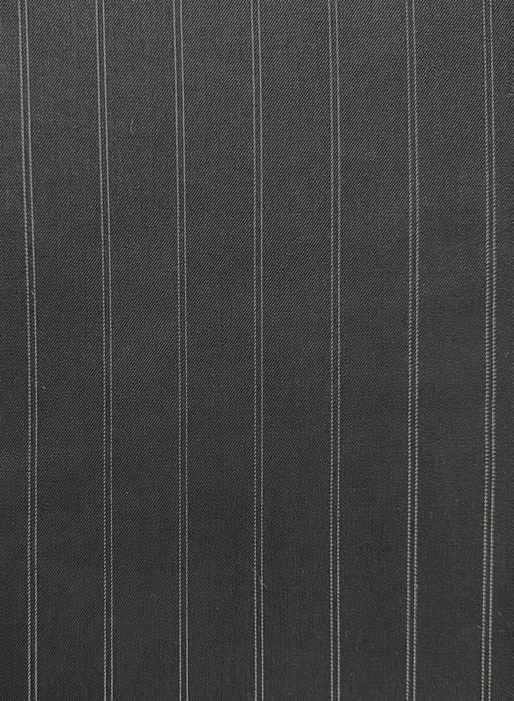 Esmaee Studio Tailored Pants | Black Pinstripe