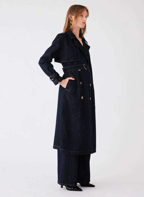 Esmaee | Discovery Denim Trench