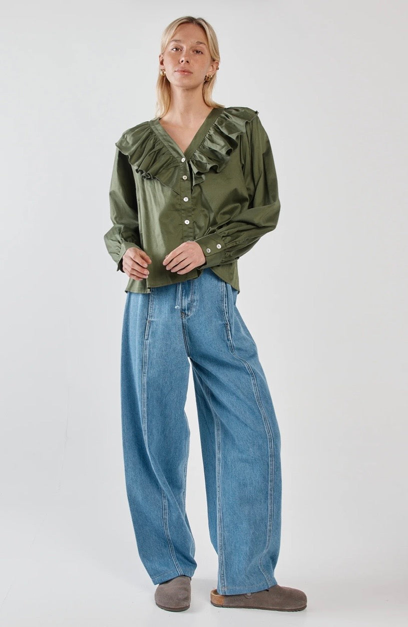 Sass | Artha Frill Blouse