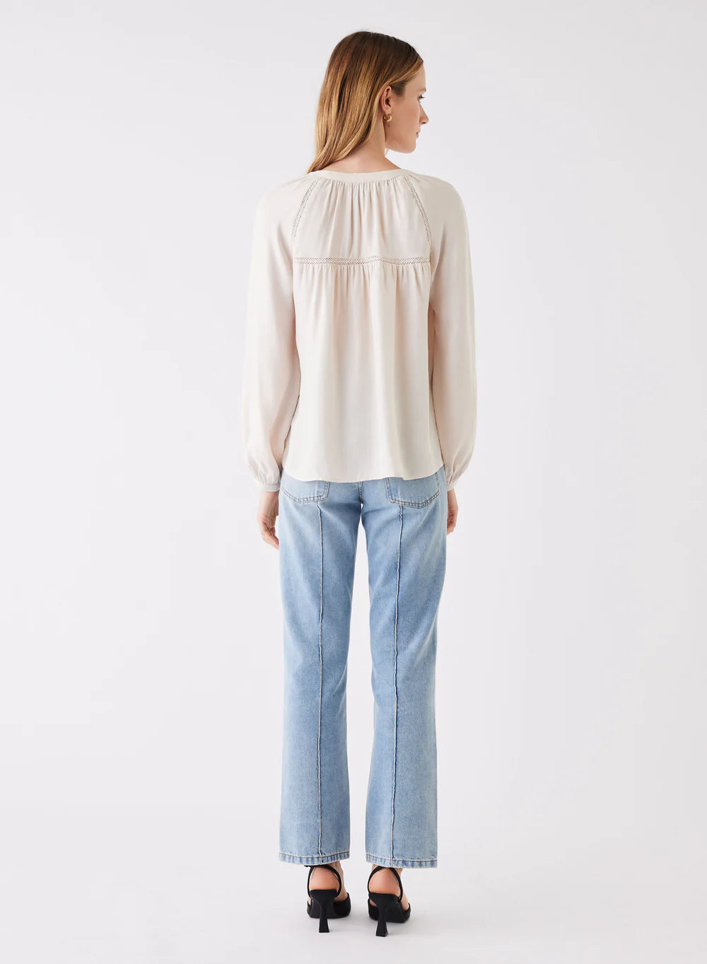 Esmaee Compass Blouse | Creme