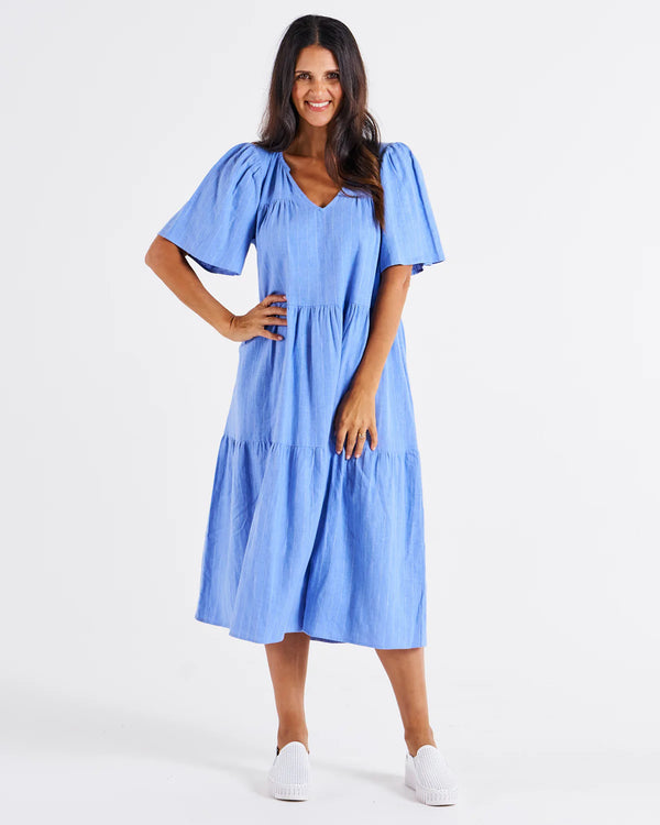 Betty Basics | Regina Linen Dress