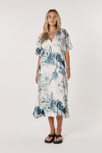 Fate + Becker | Solstice Palms Midi Dress